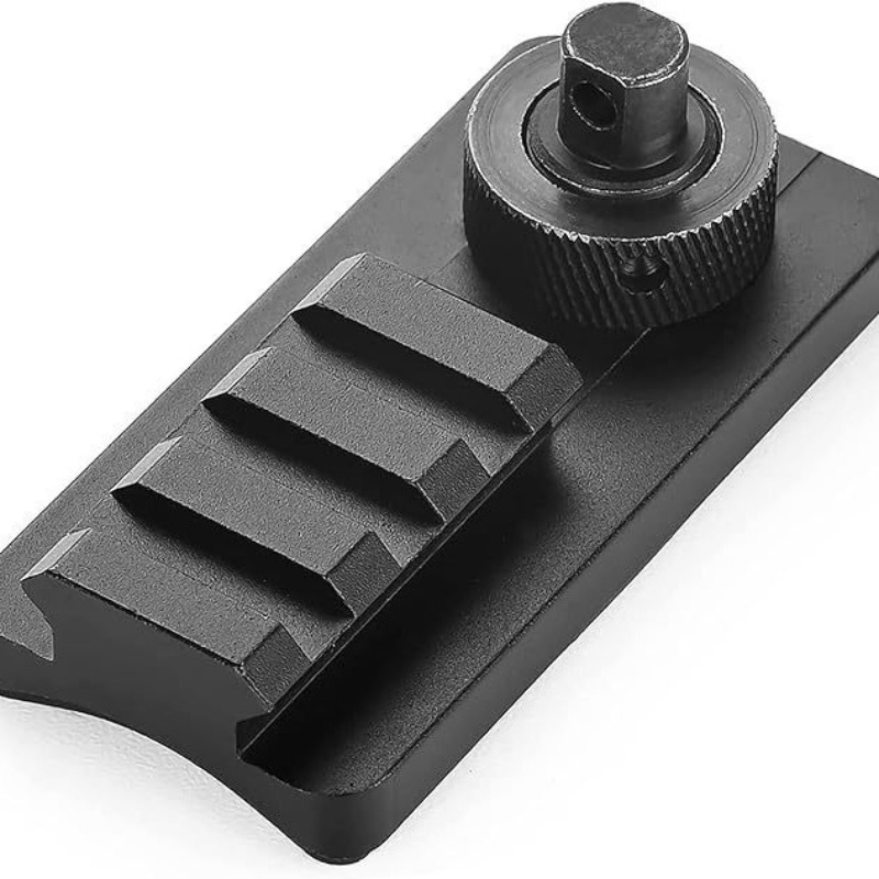 Bipod Rifle Mount - Adaptateur de rail Picatinny pour bipied