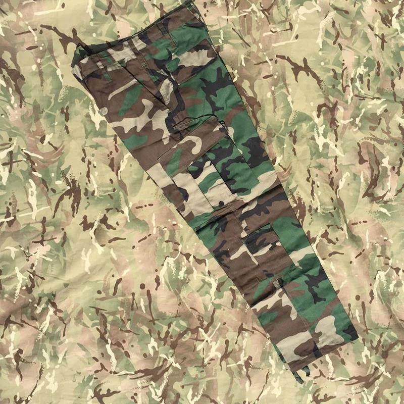 Outdoor Hunting Trousers - Pantalon tactique d'extérieur camouflage Woodland pour