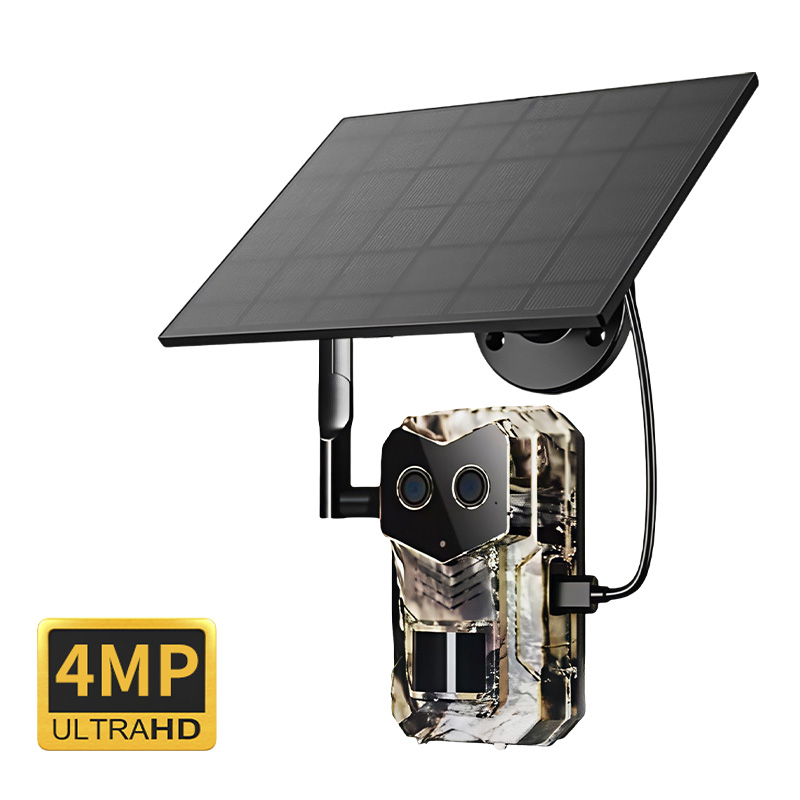 Hunting Outdoor Camera - Caméra de chasse 4G solaire 4MP