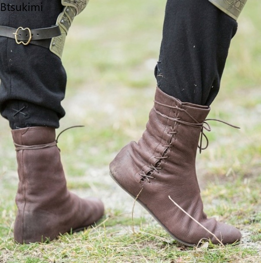 Bottes médiévales pour hommes  - Hunting Outdoor Boots avis et prix