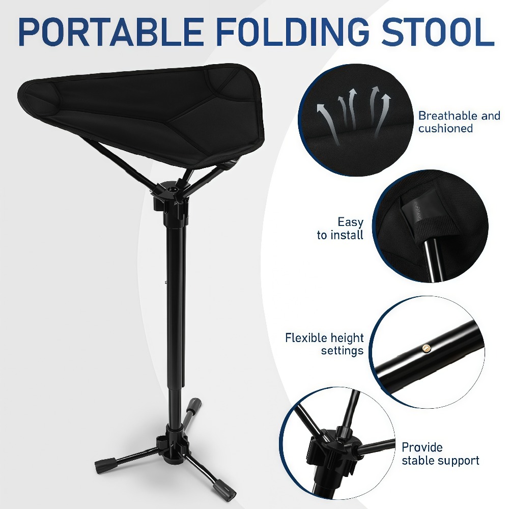 Chaise pliante portable à 3 po - Outdoor Hunting Chair avis et prix