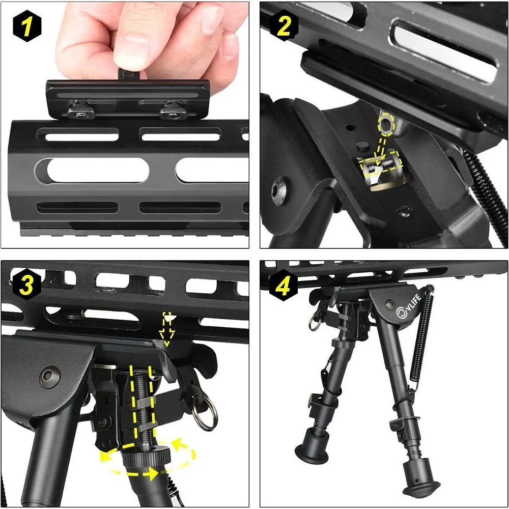 Adaptateur de monture tactique - Bipod Rifle Mount avis et prix