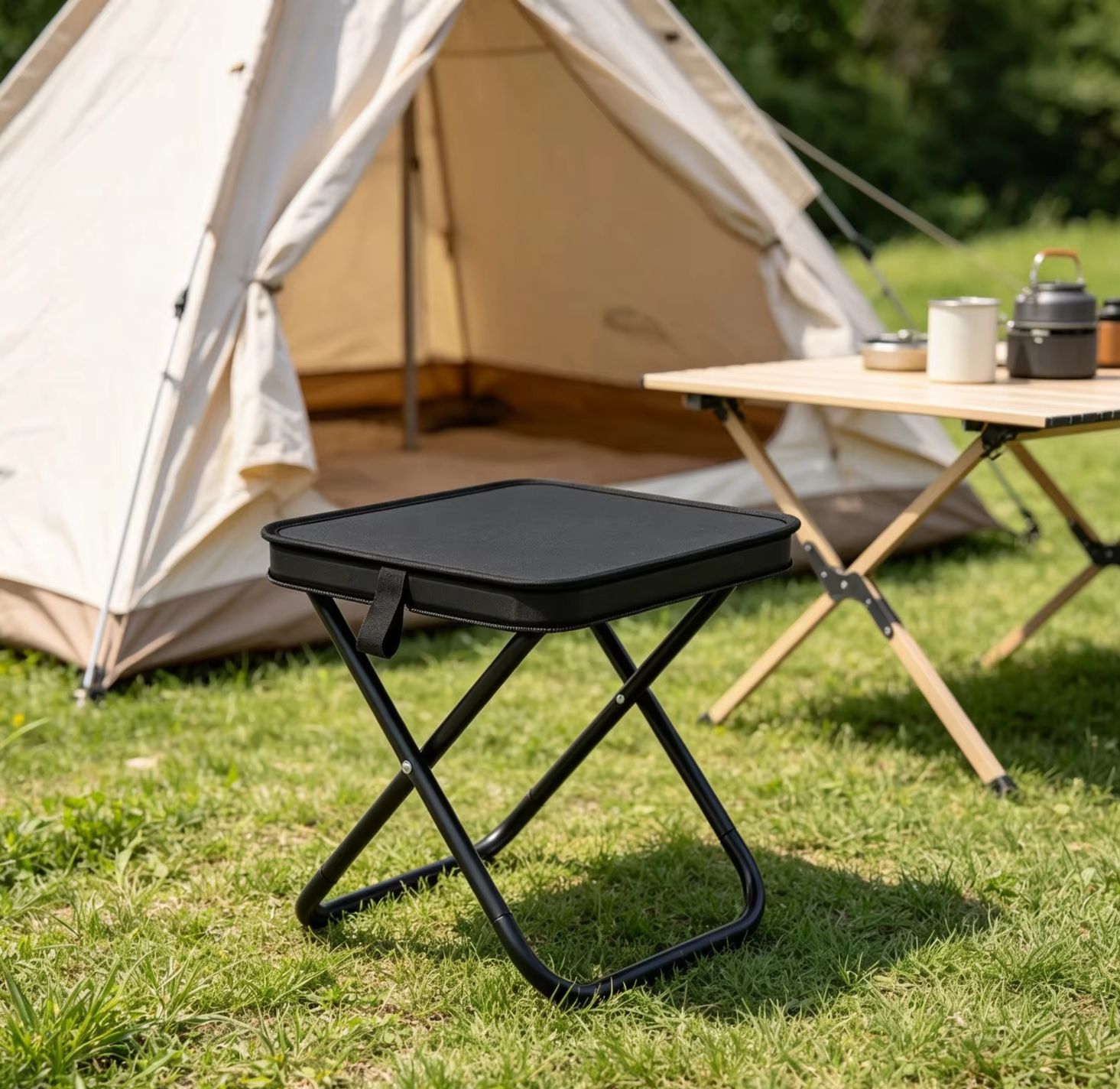 Tabouret pliant rétractable po - Outdoor Hunting Chair avis et prix