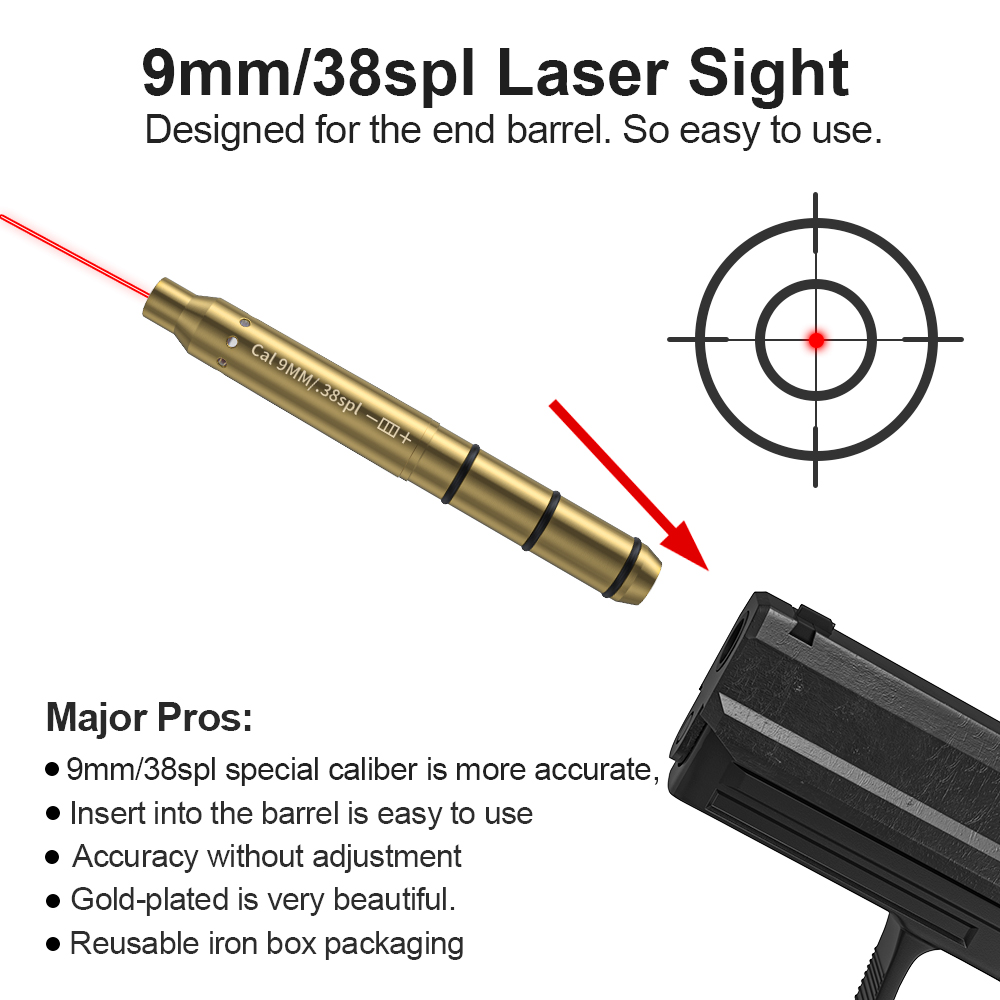 Cartouche Laser rouge 9MM/38SP - Outdoor Hunting Range avis et prix